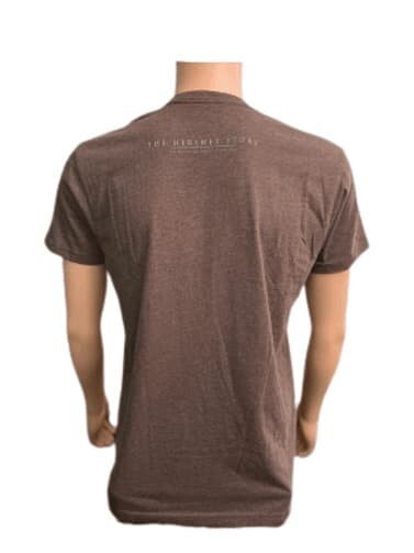 Hershey’s Sweet Milk Chocolate Graphic T-Shirt Brown Mens M Vintage Logo Tee