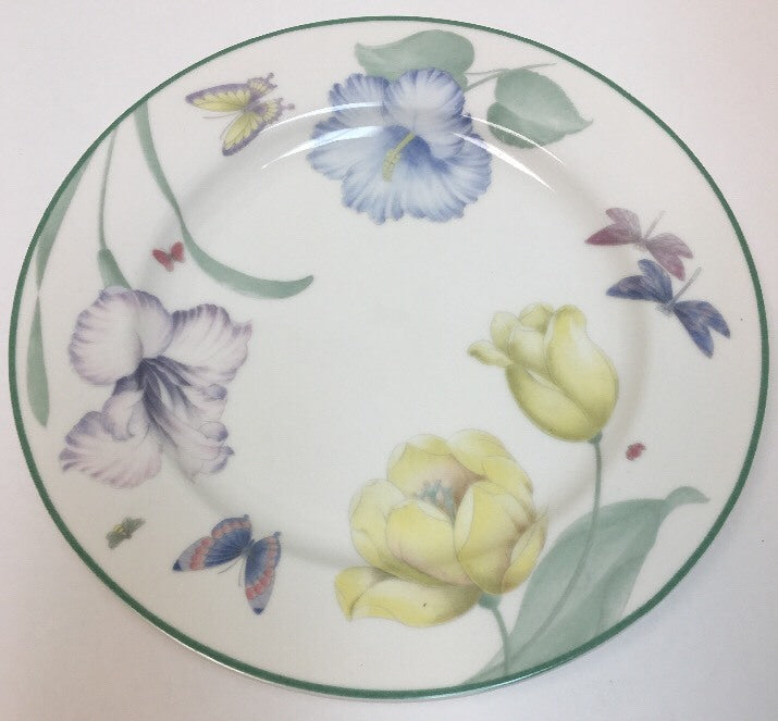 Epoch Garden Walk 3 Piece Place Setting Service For 2-E125 Oven Safe Floral