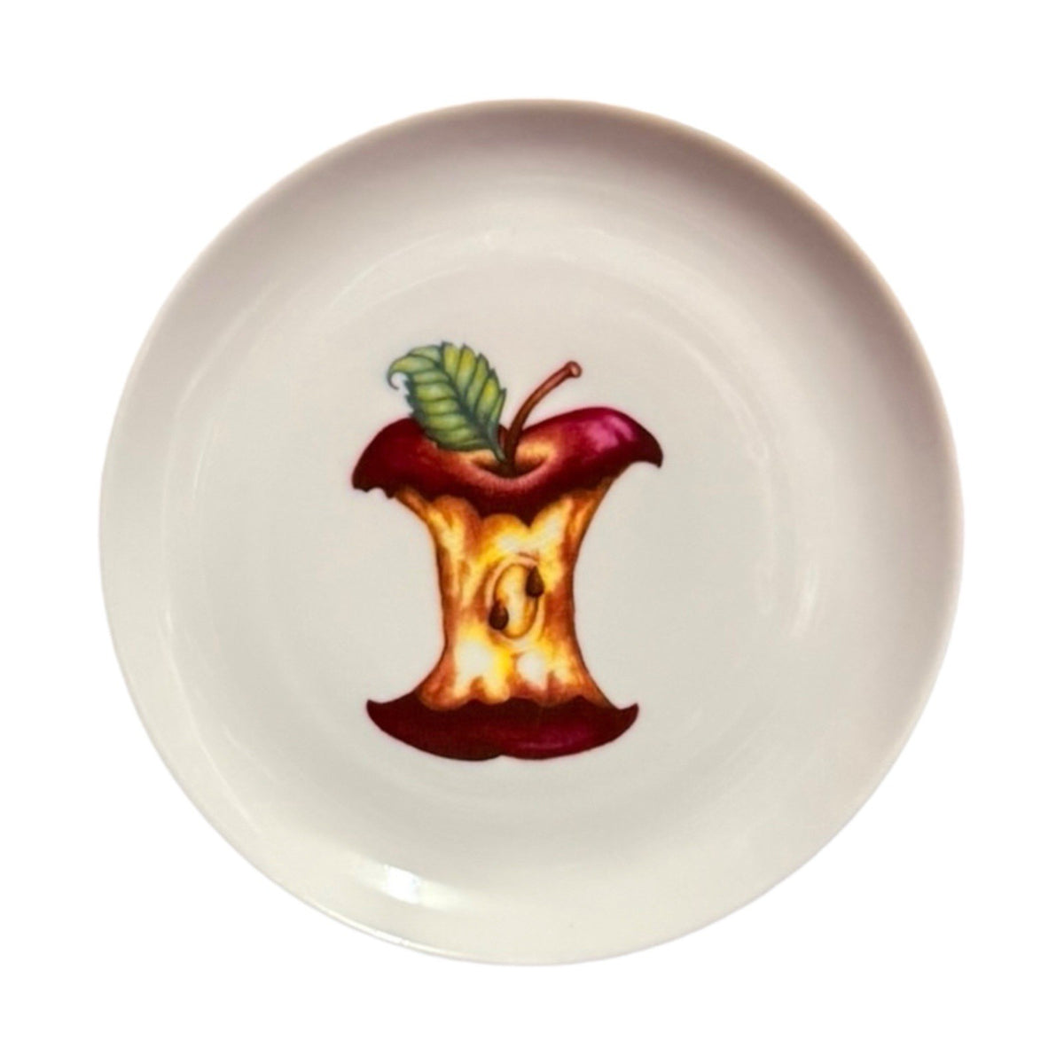 Vintage House of Lloyd Apple Evolution Snack Plates Set of 4 Farmhouse 6 3/4" D