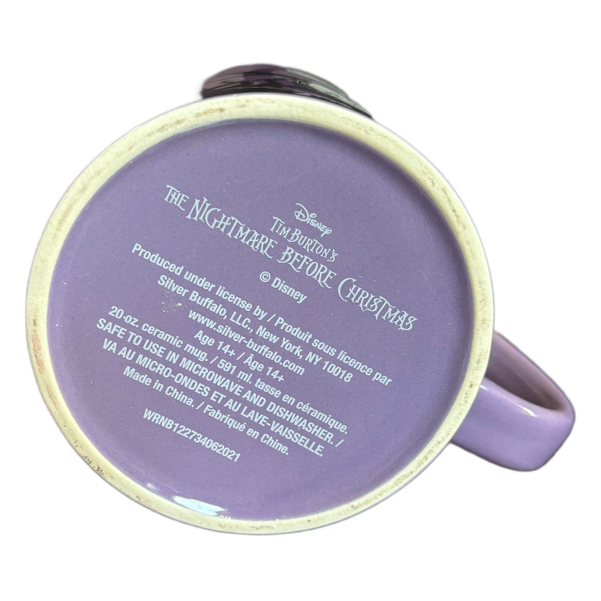 Tim Burton's DISNEY Mug The Nightmare Before Christmas 20oz Halloween Coffee Cup