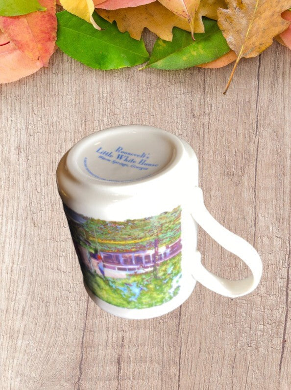 Roosevelt's LITTLE WHITE HOUSE 2008 Porcelain Coffee Mug Design Masters Tea Cup
