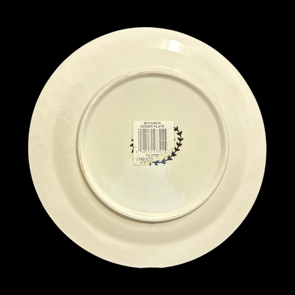 Tabletops Unlimited BOTANICA 1-Dinner Plate Floral Pink Lavender Green Ceramic
