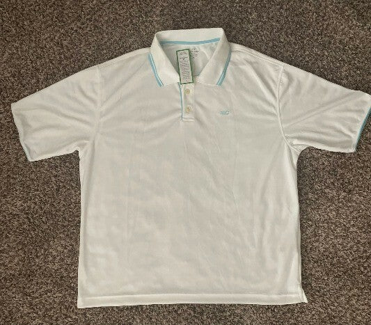 T-Shirt Dockers Golf XL White Sports Classic