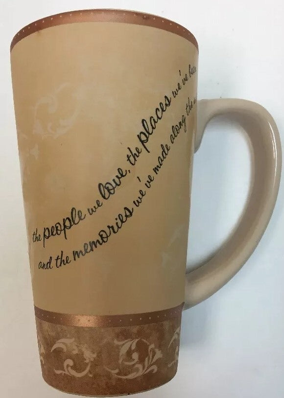 Pavilion Mug Gift Company Latte 18oz.  05006 Best Things in Life are the people