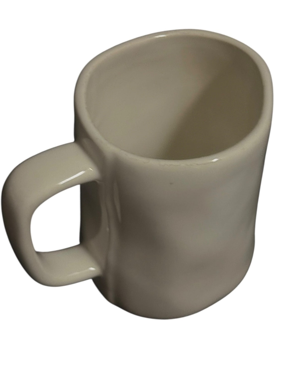 Rae Dunn EMILY Ceramic Coffee Mug White Black Lettering 16 oz Farmhouse