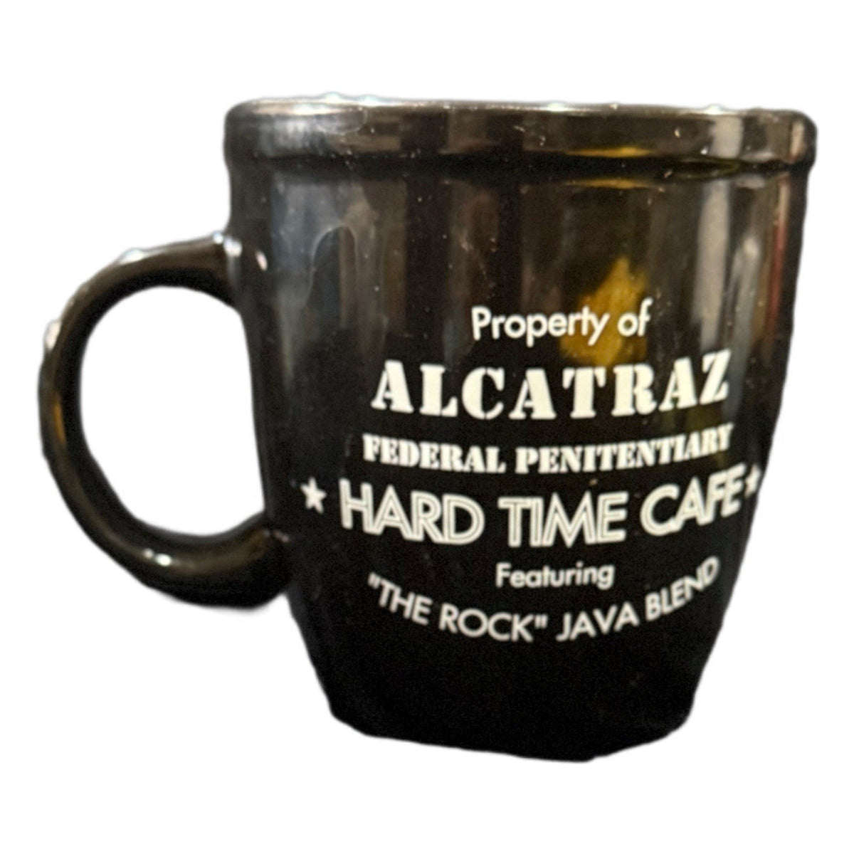 Alcatraz Hard Time Cafe Mug  “The Rock” Java Blend Souvenir Coffee Cup 5" H