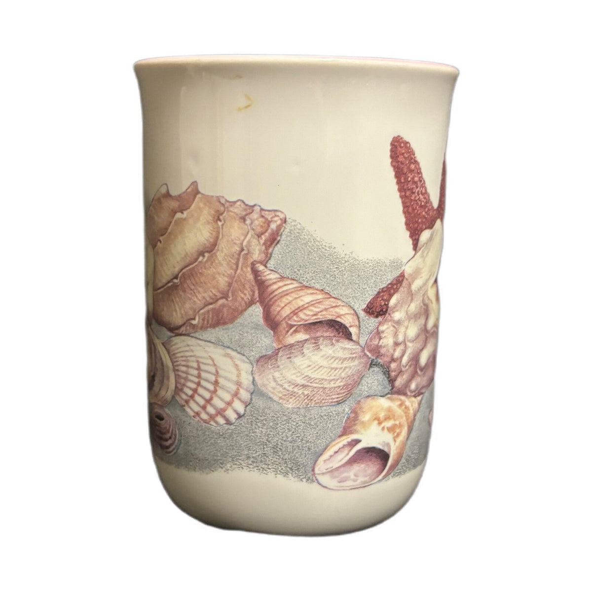 Potpourri Press SEASHELLS Mug Coastal Ocean Ceramic Coffee Tea Cup 1992