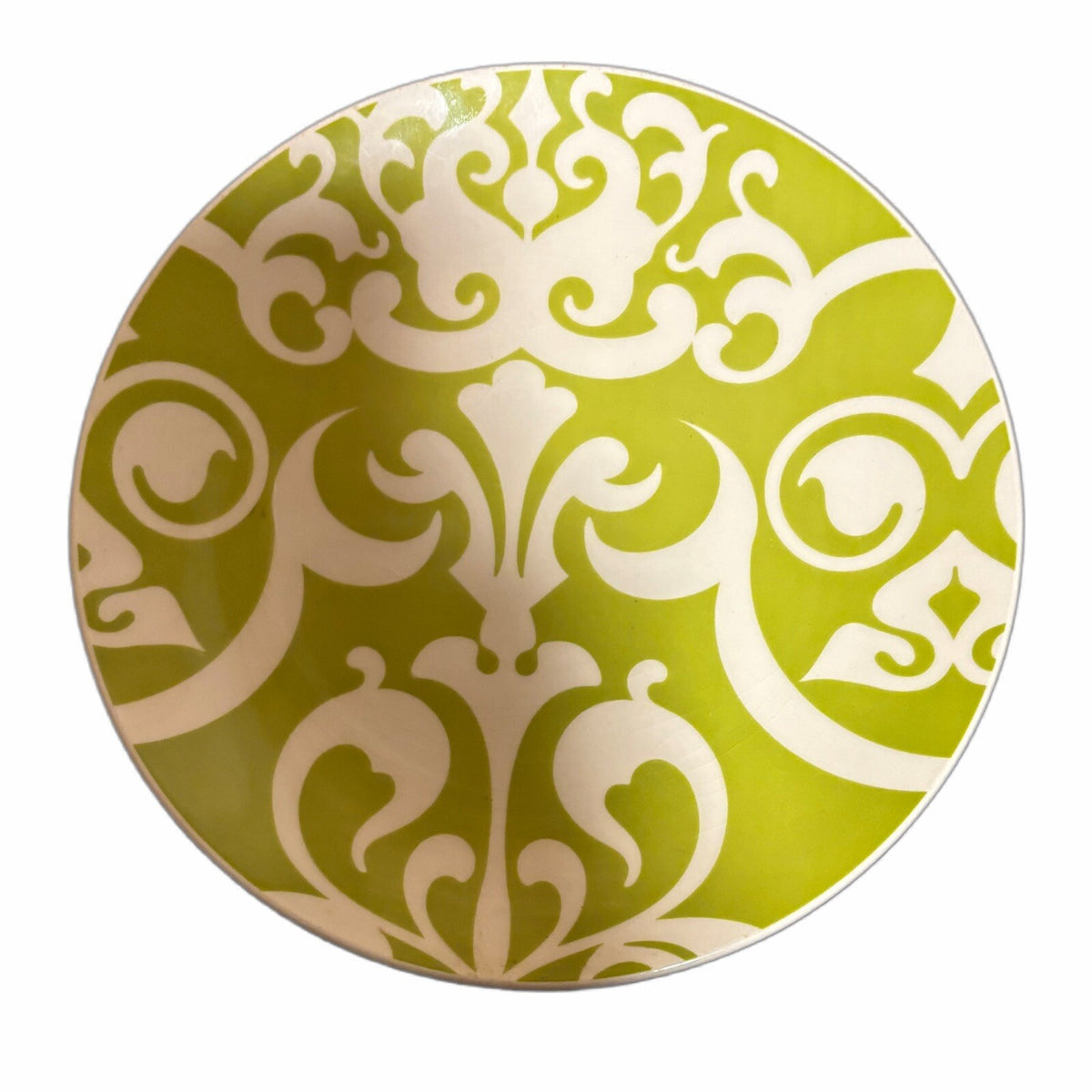 Pottery Barn 6-Salad Plates GRAPHIC GARDEN Brazil Ceramic Dessert Appetizer Dish