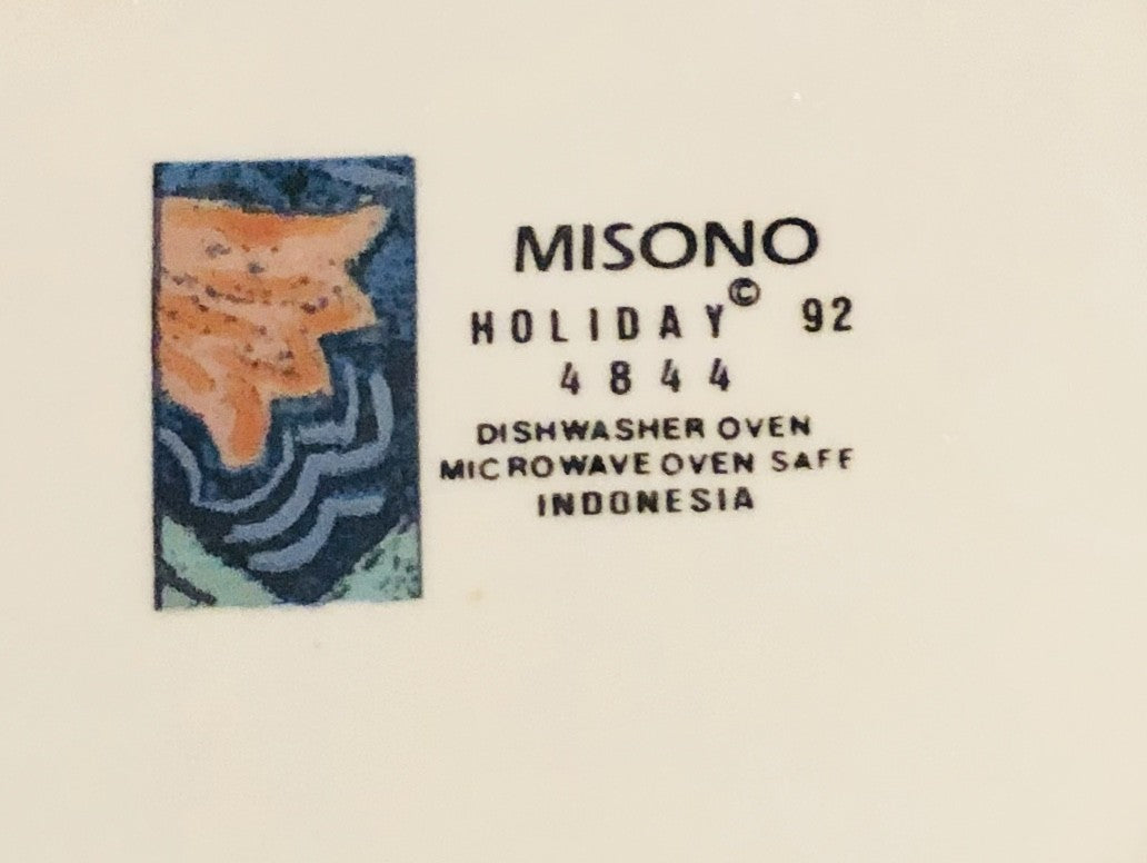 Misono HOLIDAY 92’ Dinnerware Collection Stoneware 4844 Oven Safe