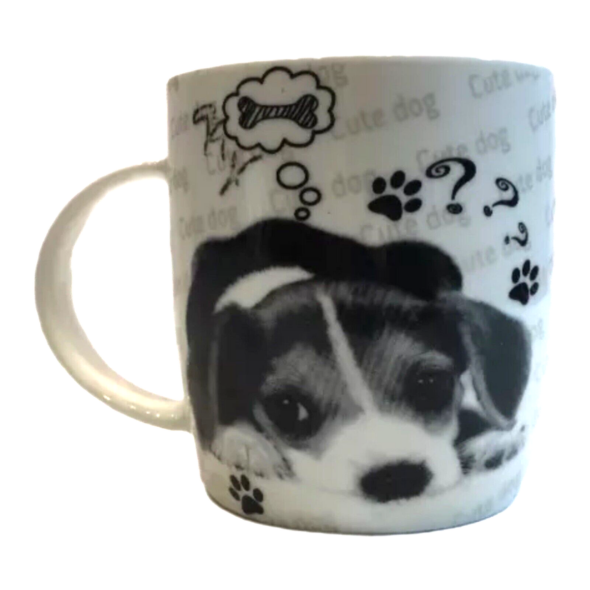 ECO DECO Mug Puppy New Bone China Coffee Tea Cup Dog Bone Dreaming New York