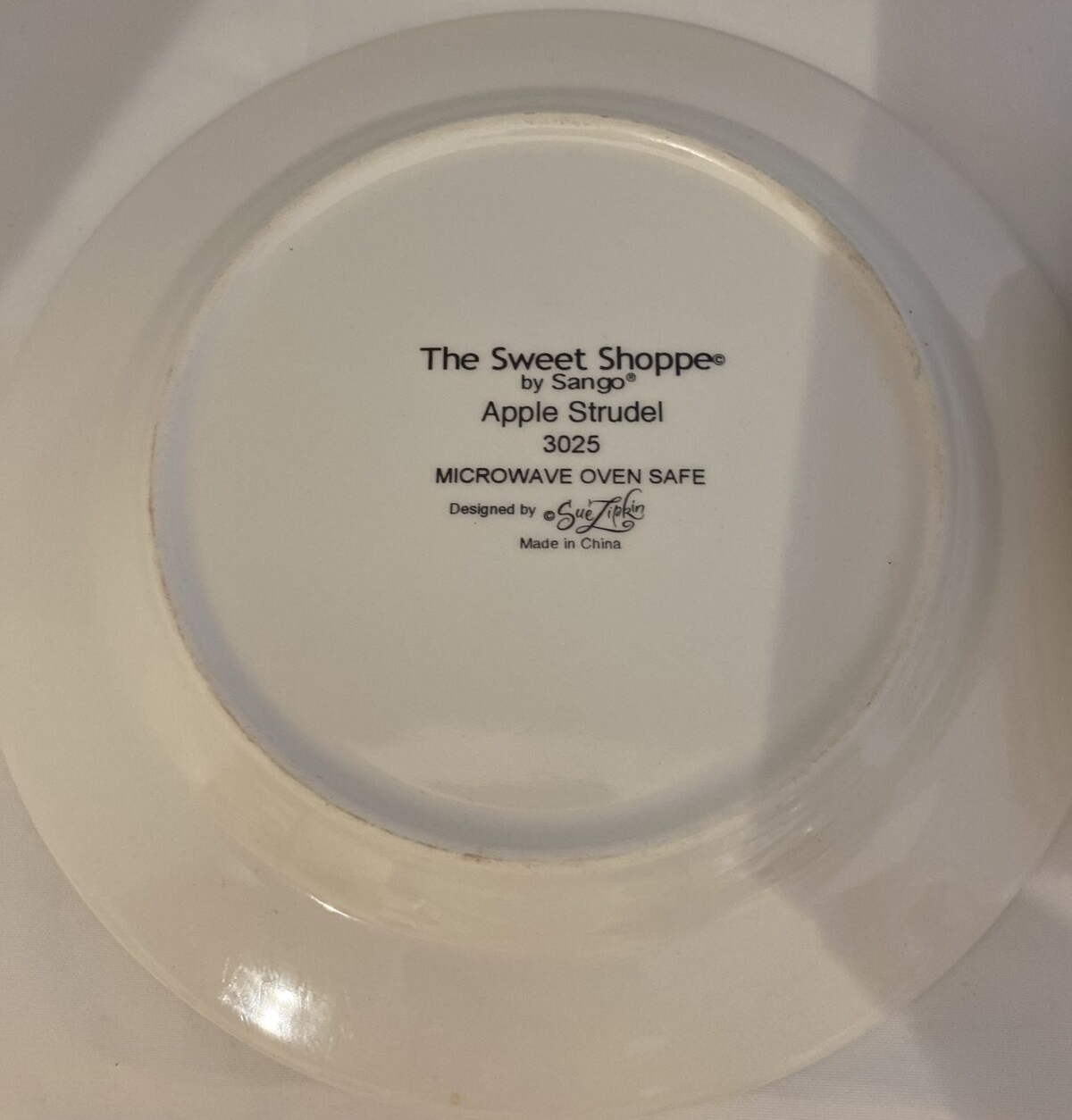 Sango Sweet Shoppe Sue Zipkin Set Of 4 Assorted Designs Salad Dessert Plates 8"D