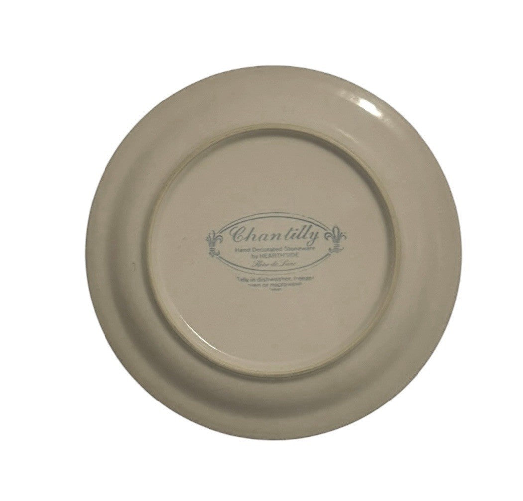 Set of 4 Hearthside Chantilly Fleur de Lune 7 3/4” Salad Plates Japan