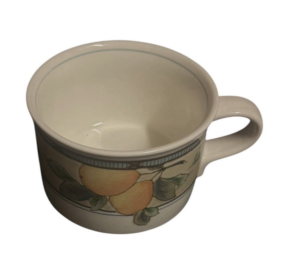 Mikasa Intaglio Garden Harvest 8 Pc Coffee Mug & Saucer Set 4 Cups Malaysia