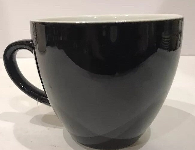 Halloween "Creatures Cups" SKULL Ceramic Coffee Mug Tea Cup Skeleton Black 11 oz