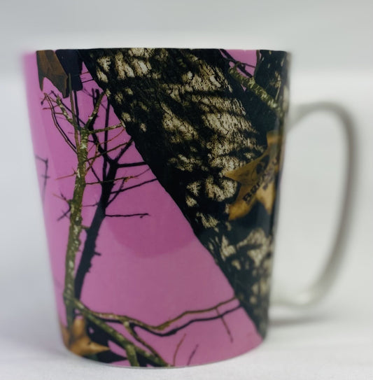 MOSSY OAK Ceramic Coffee Mug Camouflage Woods Beverage Tea Cup 16oz
