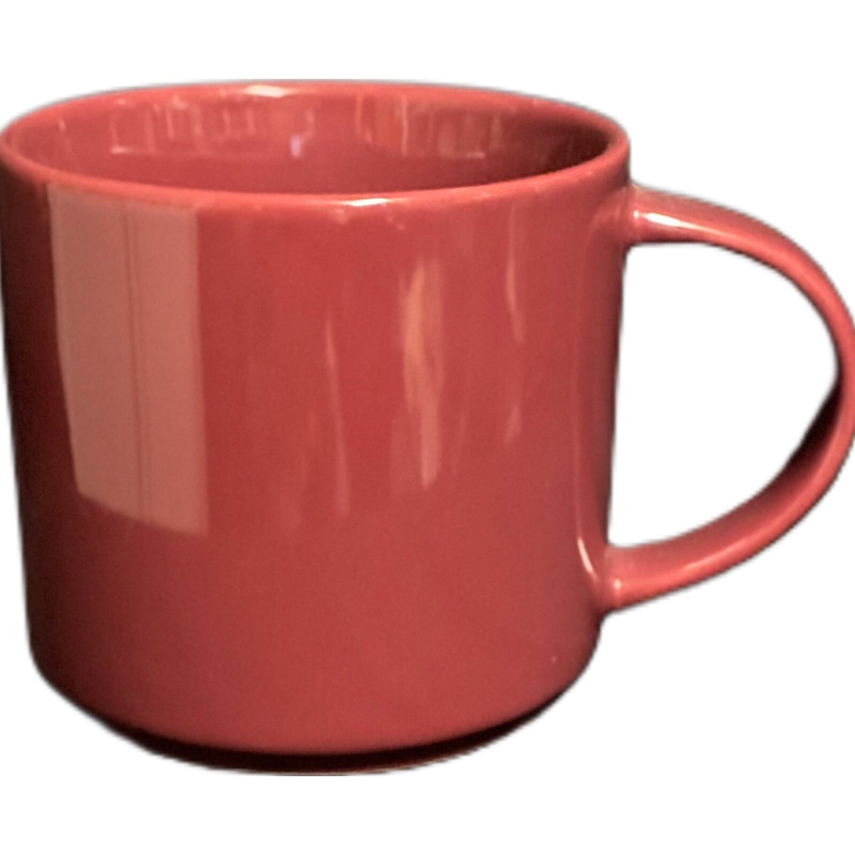 STARBUCKS 2013 Coffee Mug Burgundy Tea Cup Ceramic 14 Fl Oz