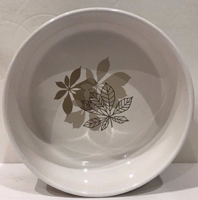 Signature Housewares JUNGLE Casserole Room Creative Floral Dish 7 5/8" D x 3” H