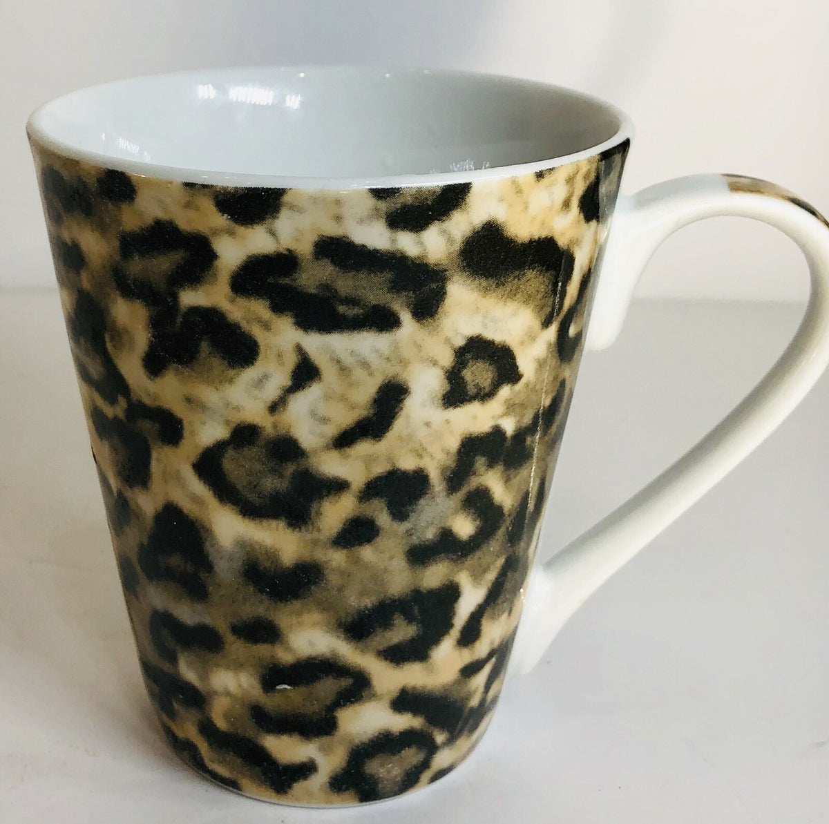 LEOPARD Tienshan Fine China Dinnerware Collection Animal Print Brown Tan Black