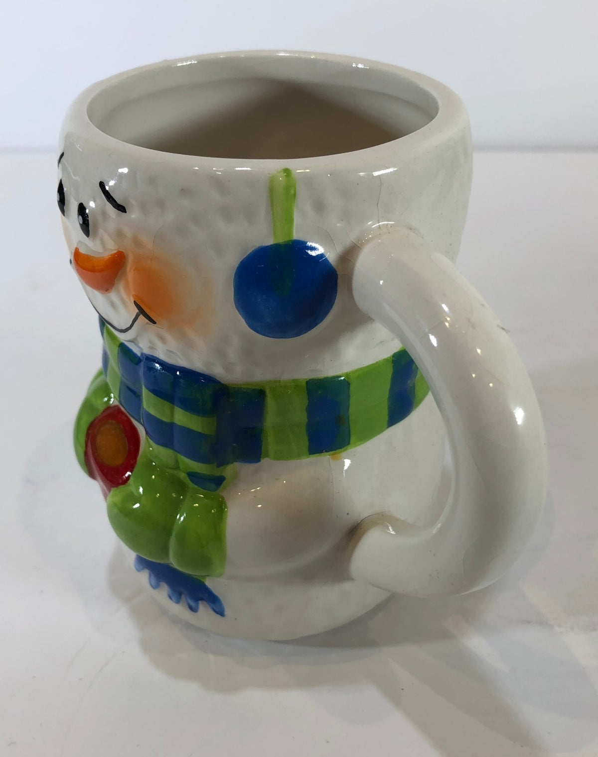 Winter Snowman Coffee Mug CIB Cup Bay Island Inc. Drinkware Collection