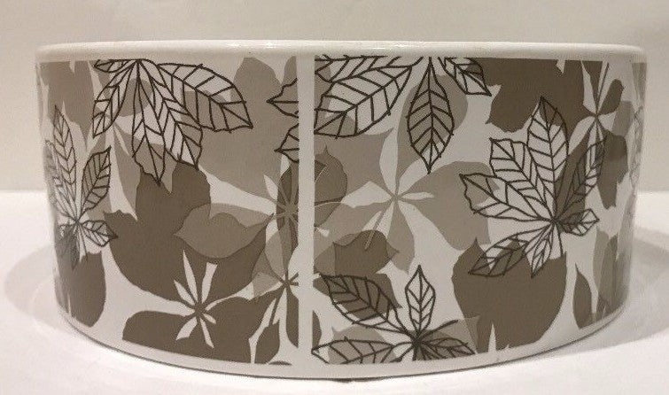 Signature Housewares JUNGLE Casserole Room Creative Floral Dish 7 5/8" D x 3” H