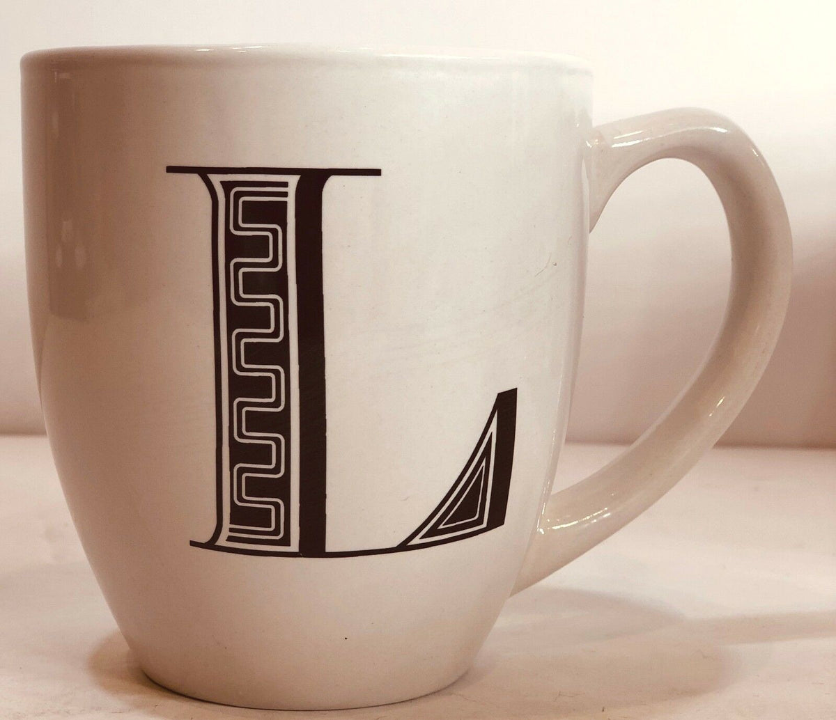 Zrike Brands R2 Monogram Mug/Cup Personalized Name Letter Initial Collection