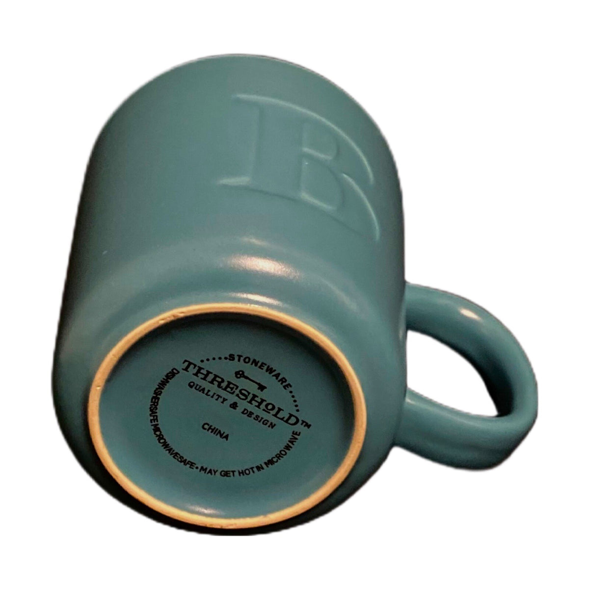 Threshold Monogram Initial B Mug Stoneware Coffee Tea Cup 12 oz.