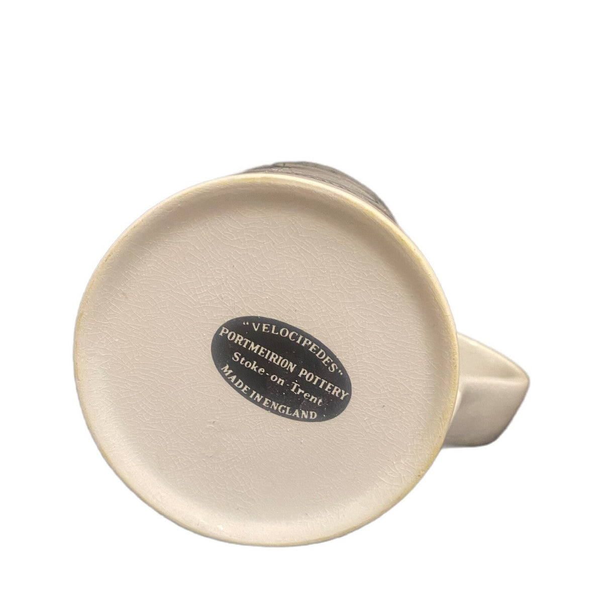 Portmeirion Pottery Mug Velocipedes Stoke-on-Trent Coffee Tea Cup England