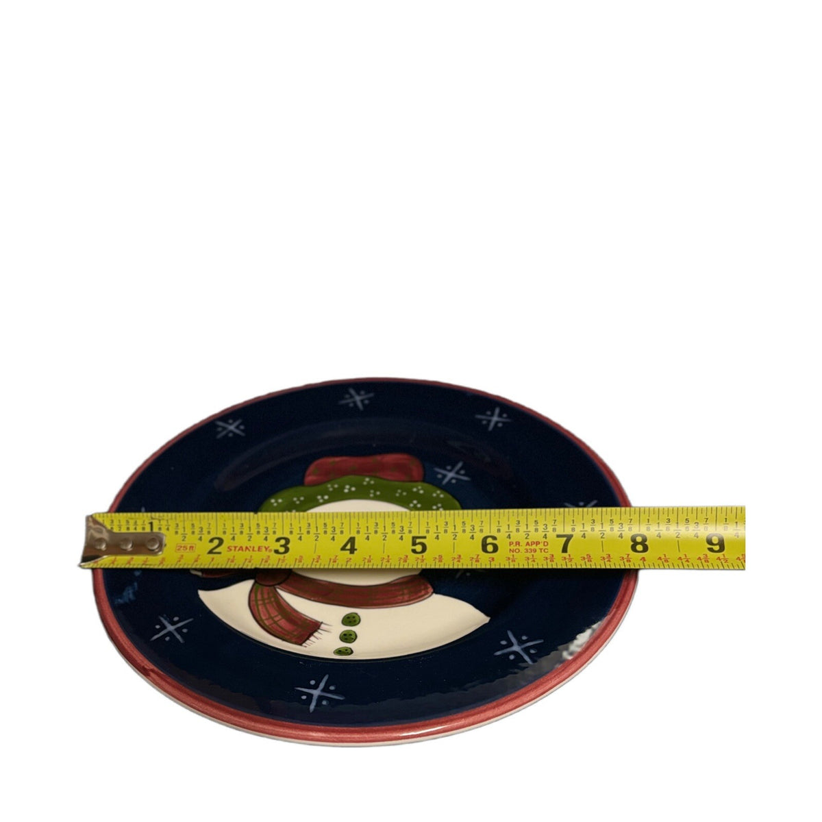LAURIE GATES 4-Salad Plates The Cellar Christmas Twilight Collection Dessert