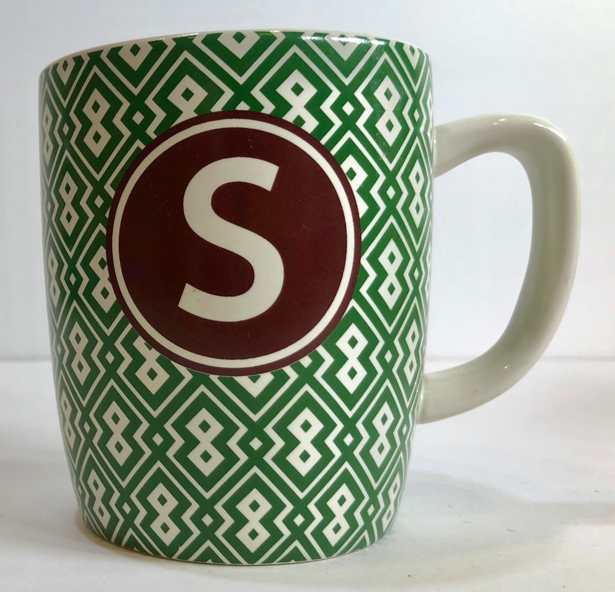 Target Stoneware Monogram Ceramic Coffee Cup Mug Personalized Letter Initial