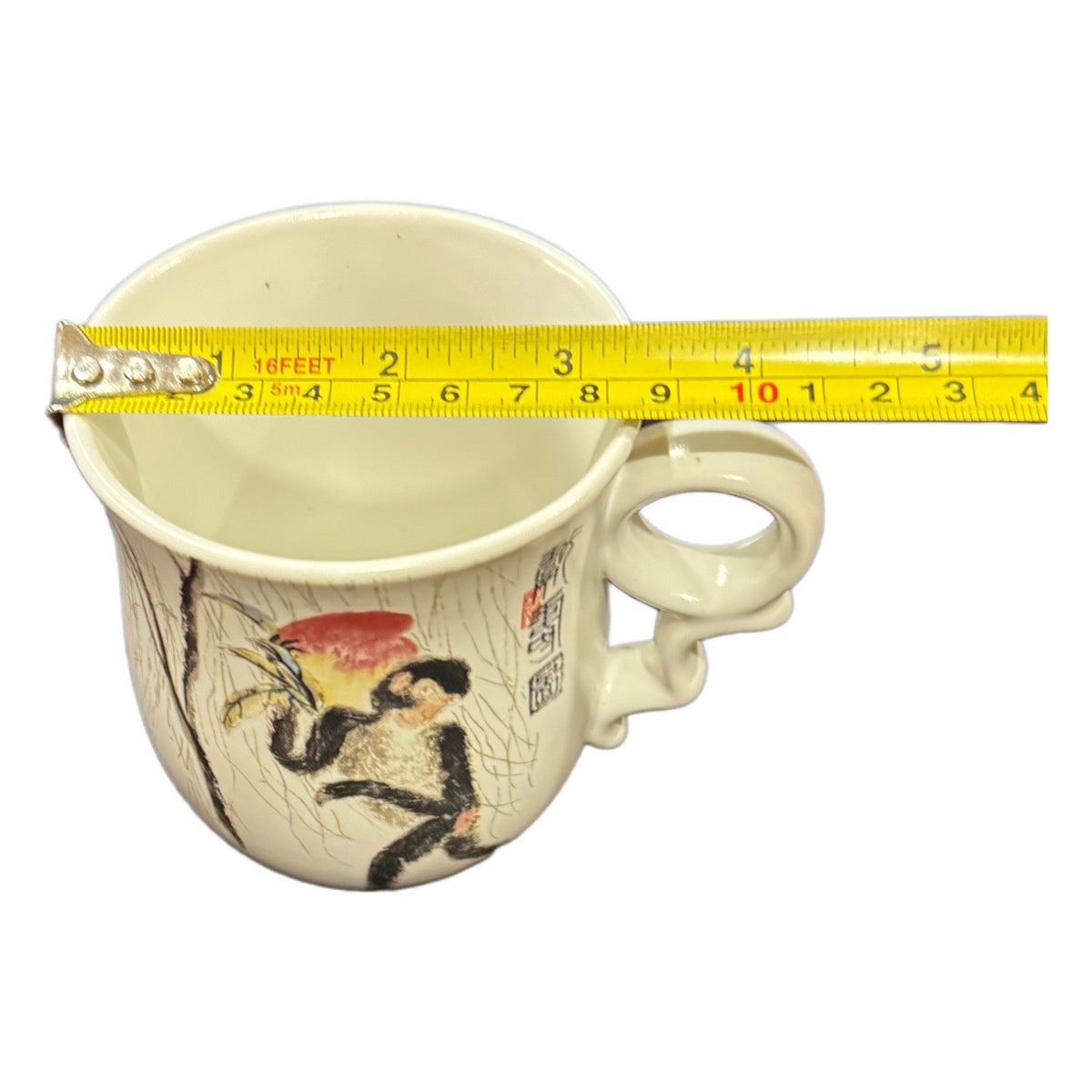 Teavana Ceramics Monkey Mug For Tea or Coffee Multicolor
