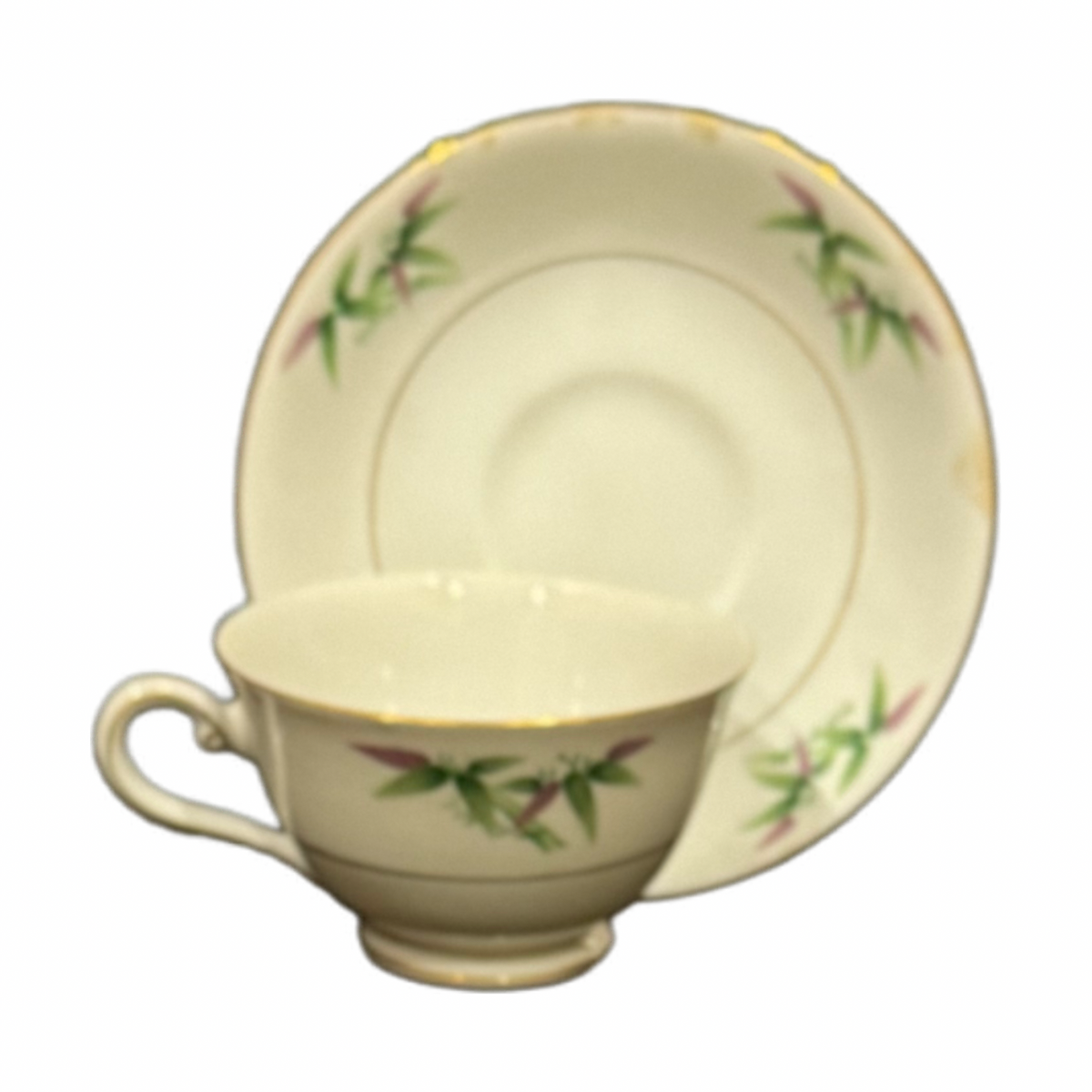 Vintage Harmony House Mandarin Cup & Saucer Set Fine China Japan