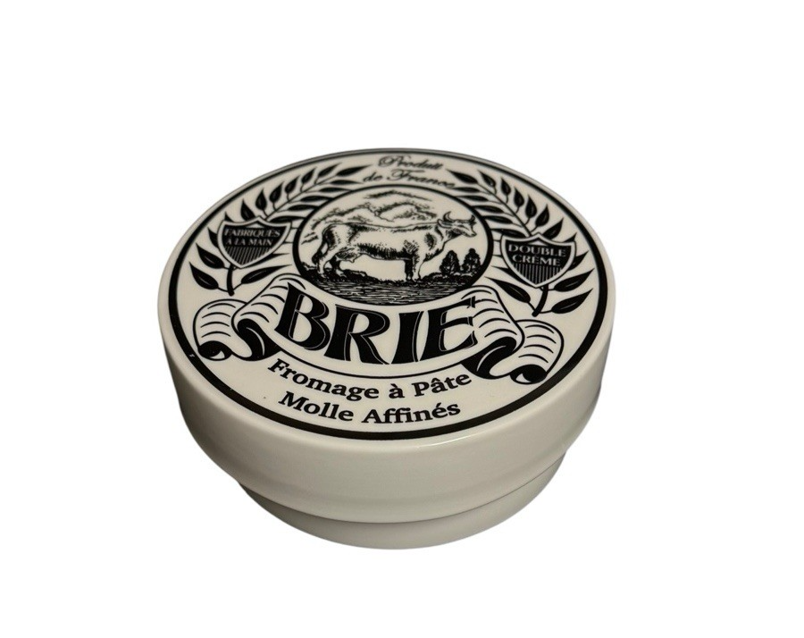 Twos Company Cook With Love Brie Baker 4 5/8” Cheese Crock