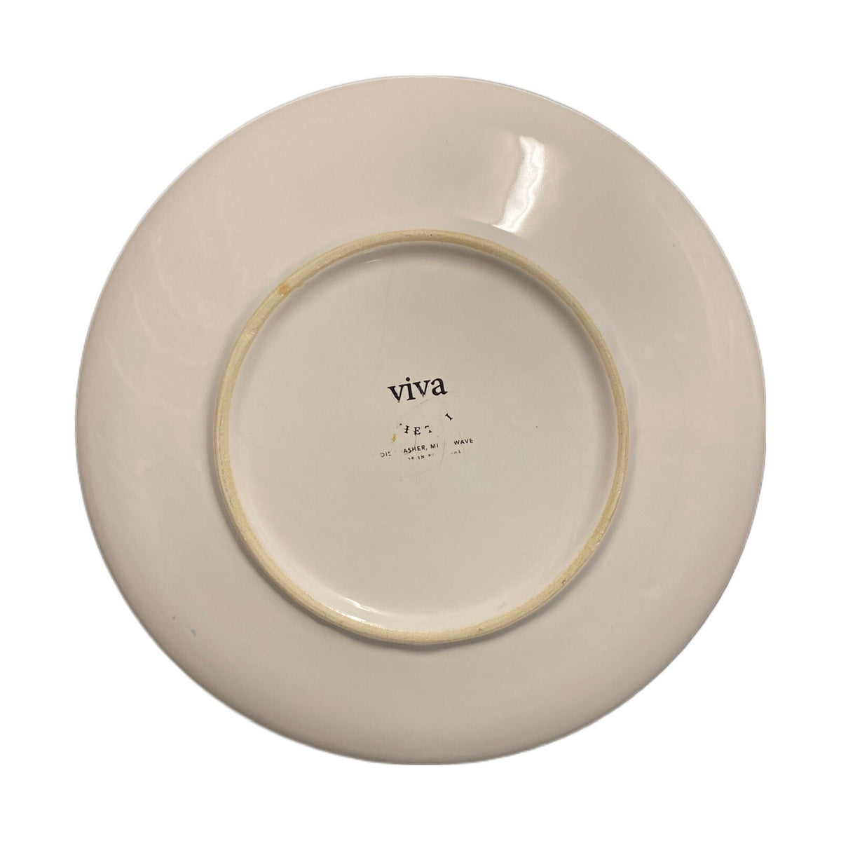 VIETRI SANTORINI 2- Salad Plates Italian Ceramic Dinnerware Made in Portugal
