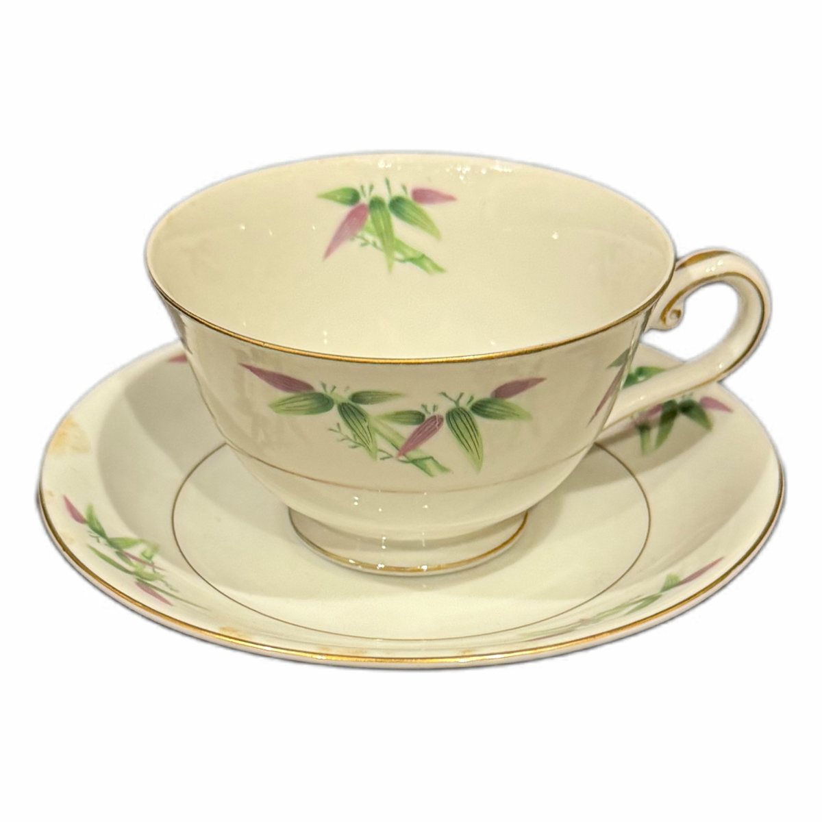Vintage Harmony House Mandarin Cup & Saucer Set Fine China Japan