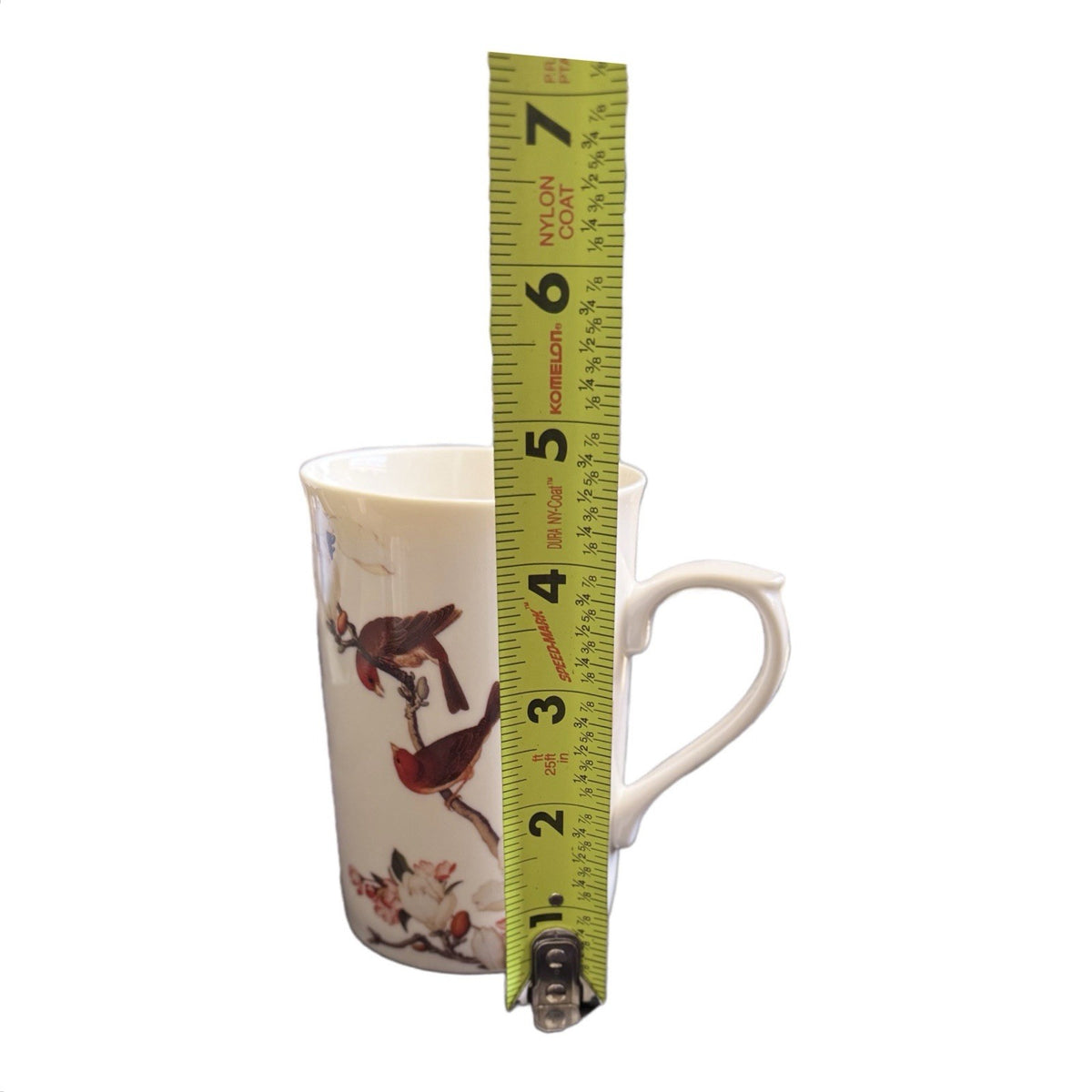 Finch Magnolia Porcelain Mug Chinese Art Taiwan National Palace Museum Tea Cup