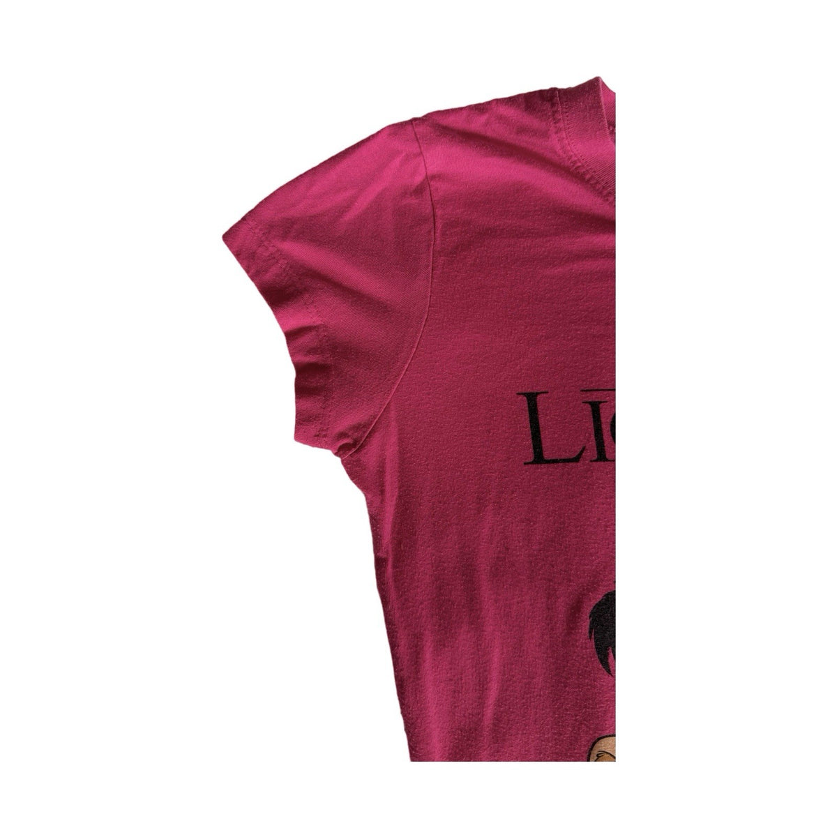 Disney The Lion King Pink T-Shirt Cap Sleeves Women’s Medium Simba Timon Pumbaa
