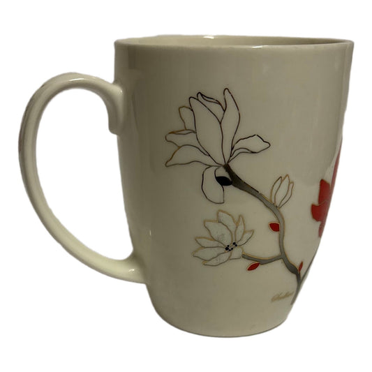 Korea Mug GOLDEN BELL New Bone China Signed Seolhwa ZN-Lee Gold Accent Floral