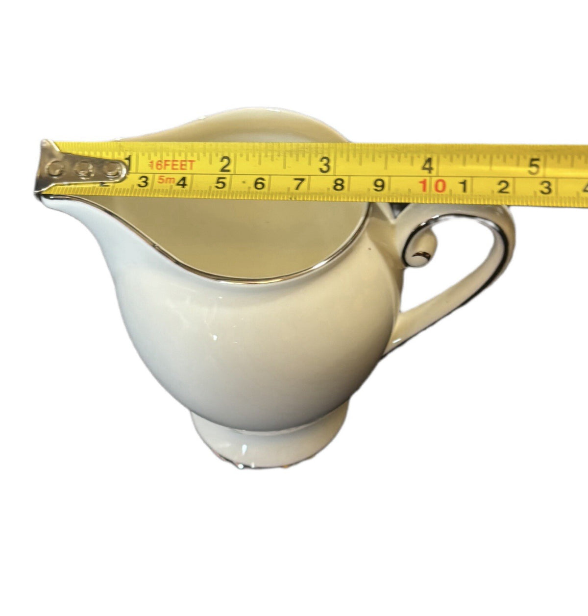 Mikasa CAMEO PLATINUM Creamer Ultima Plus HK 301 Fine China Milk Cream