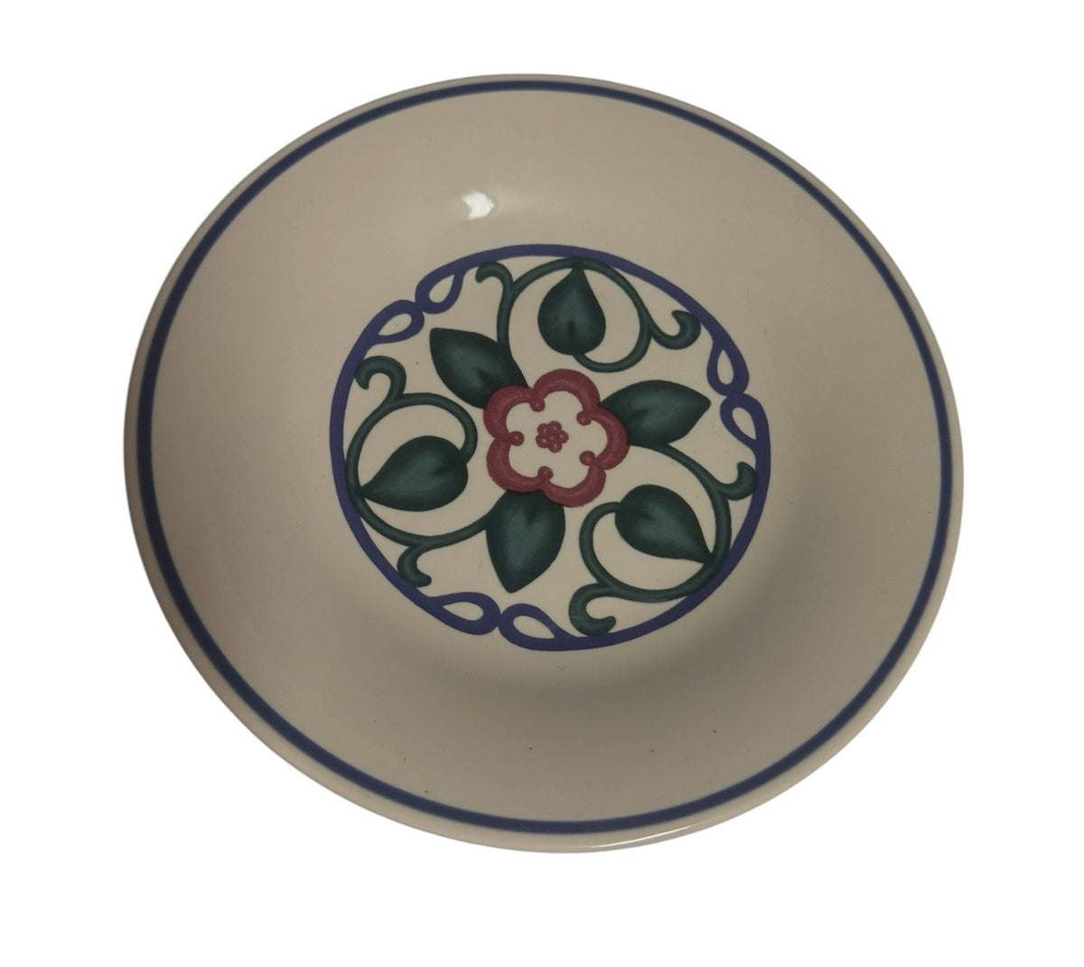 Pfaltzgraff Arbor Vine Set of 7 Salad Plates 7 1/4" Stoneware Floral USA