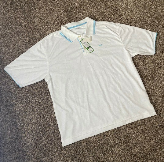 T-Shirt Dockers Golf XL White Sports Classic
