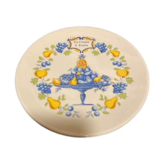 Rare FLORENCE LIMOGES France 6-Porcelaine d'Art Creations Dessert Plates