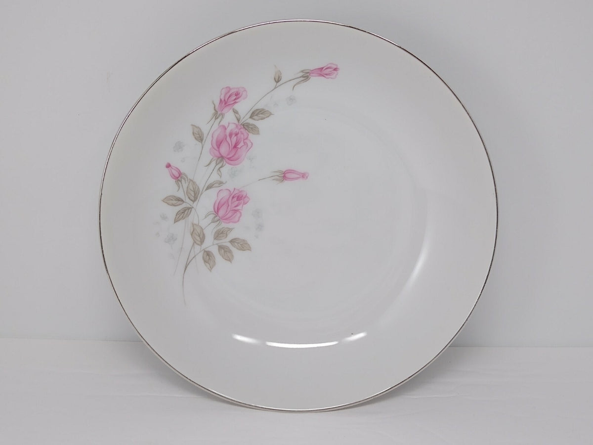 Rosemont Japan Fine China 1971 Dinnerware Collection Pink Roses Floral