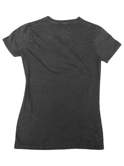 T-Shirt The Rolling Stones Crew Neck Black Tee Top S/M