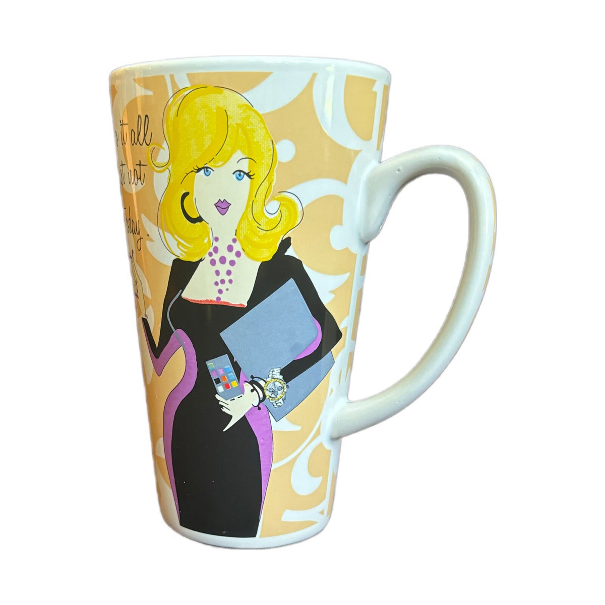 American Atelier Mug I Do It All Just Not Today Coffee Latte Cup Delish Gifts