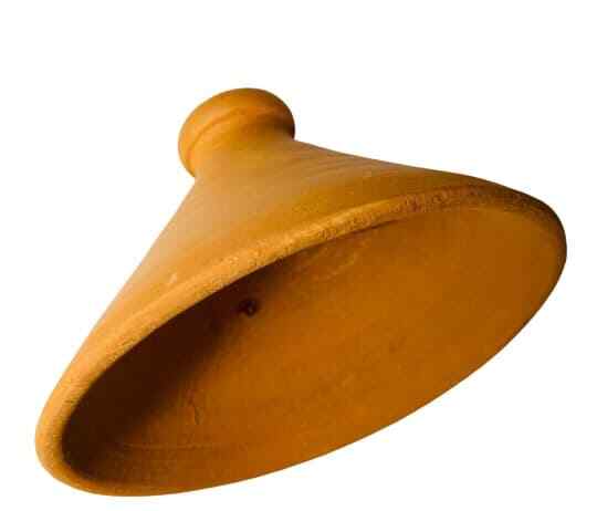 Handmade Moroccan Tagine Pot 8.5/8” – Unglazed Red Clay Terracotta Cookware