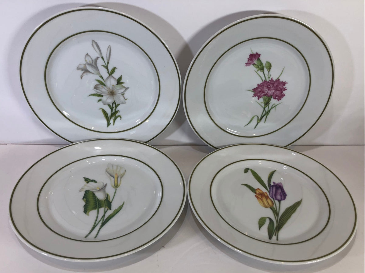 Vintage Bavaria JKW Porcelain Salad Plate Western Germany "Josef Kuba"