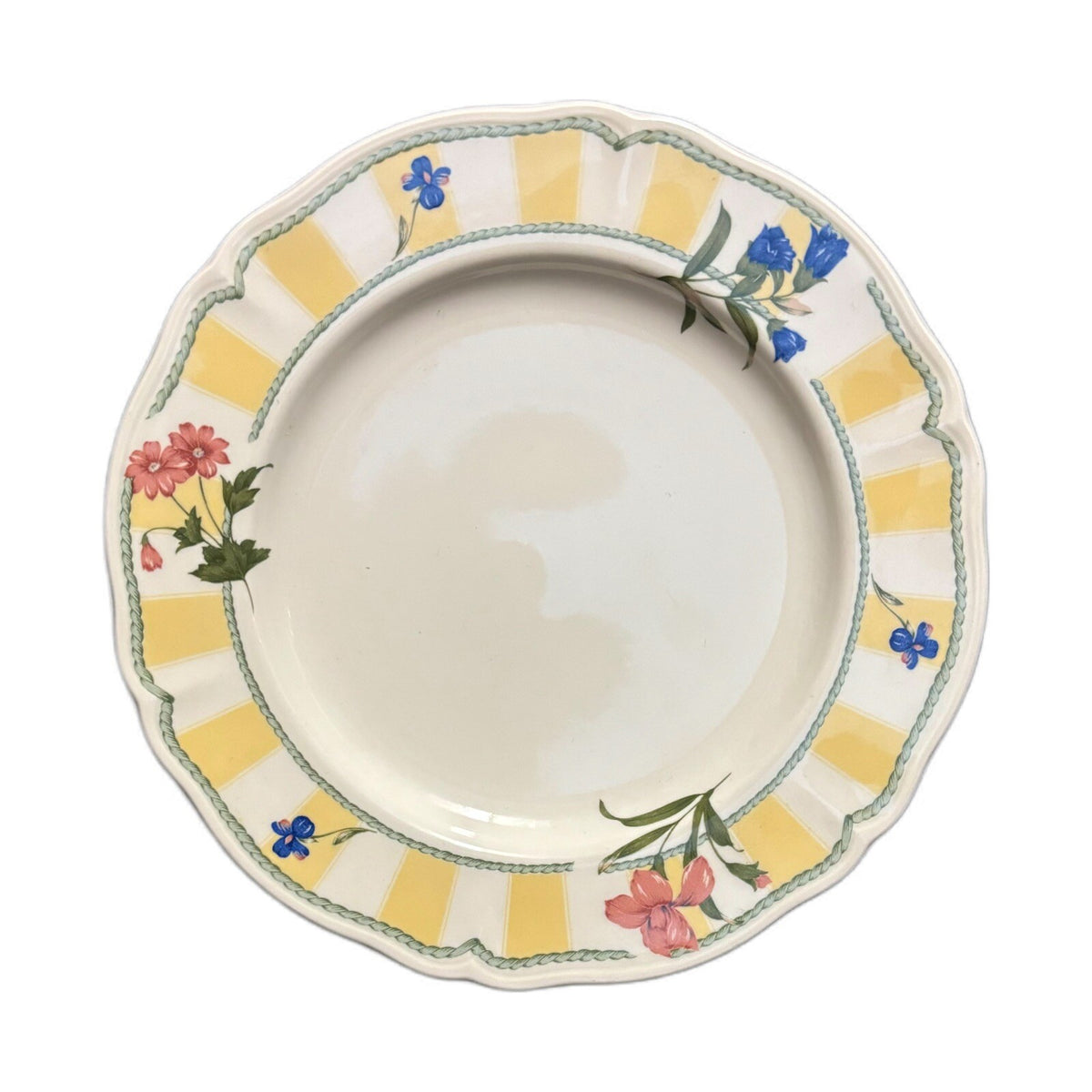 Noritake SUMMER ESTATE 5-Salad Plates 9212 Dessert Appetizer Ireland Dinnerware