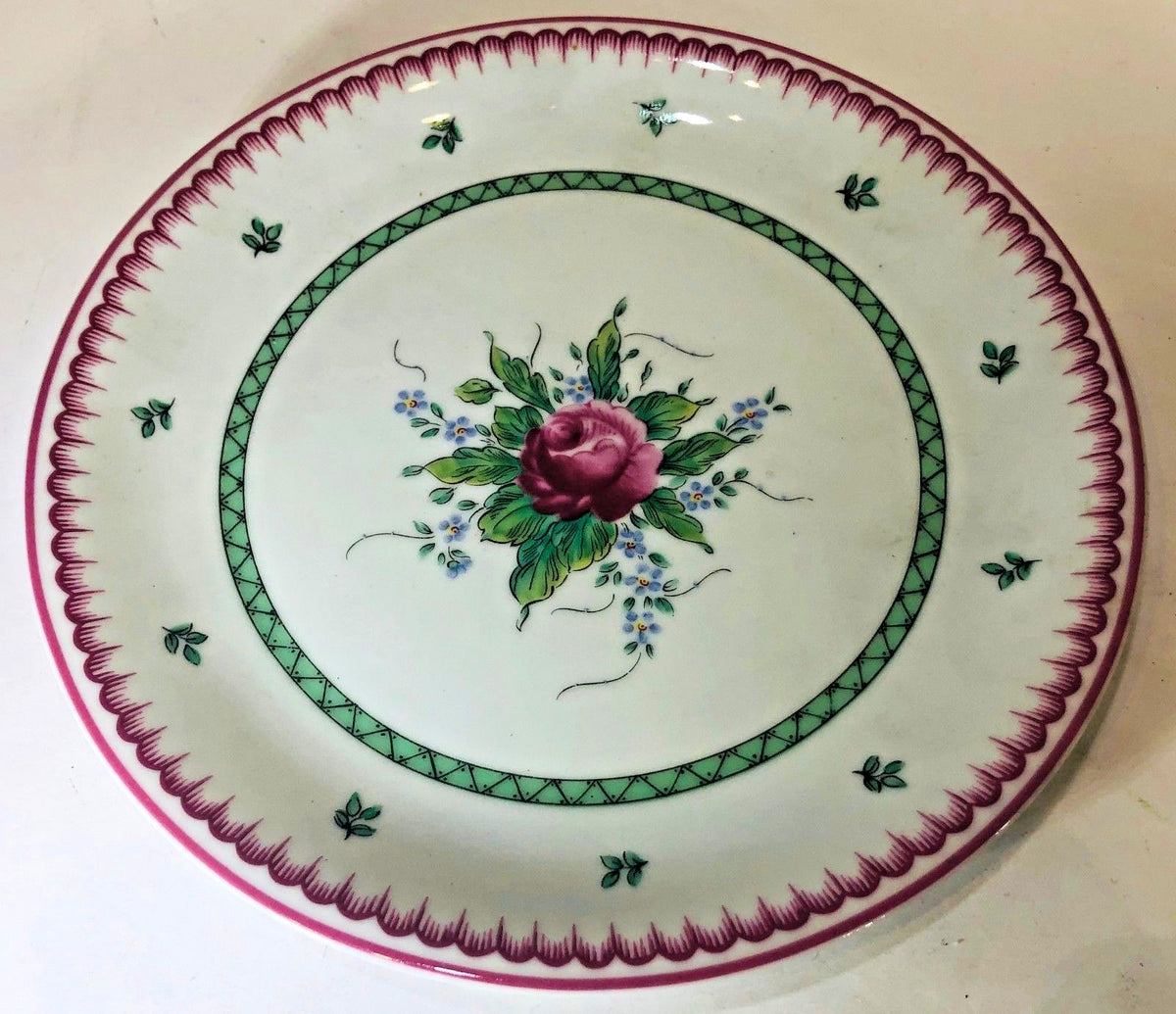 Block Spal LYRIC ROSE Gerald Gulotta Dinnerware Collection Portugal