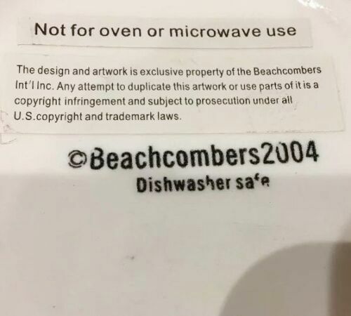 Beachcombers MugFLAMINGO 3D  2004 Alabama Souvenir Ceramic Coffee Tea Cup 14 oz.