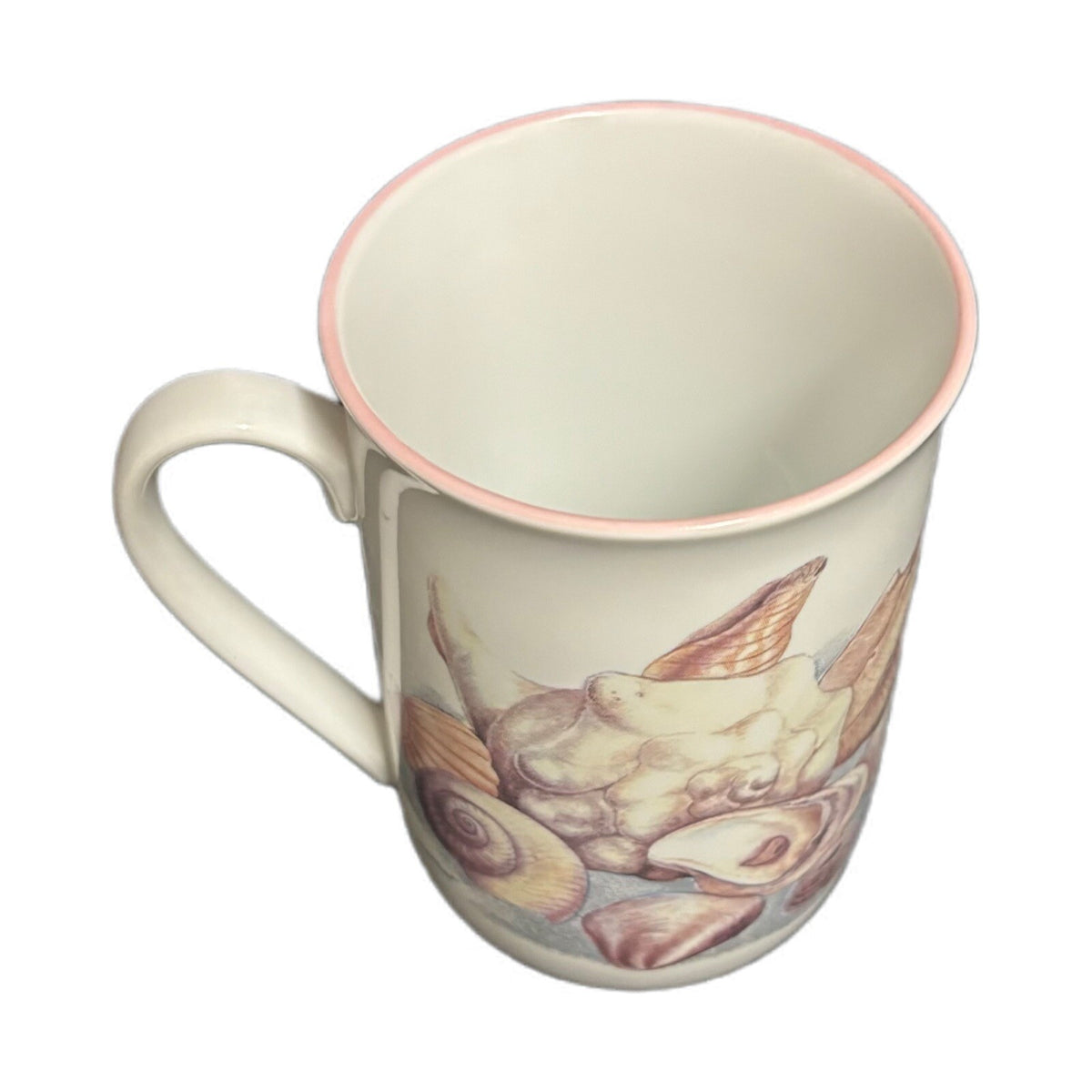 Potpourri Press SEASHELLS Mug Coastal Ocean Ceramic Coffee Tea Cup 1992